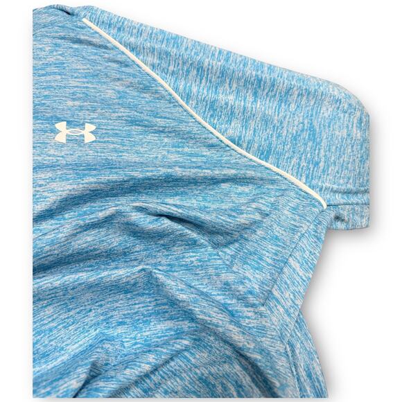 NWOT Under Armour HeatGear Women’s Hooded Pullover – XL – Blue Heather - Picture 10 of 10